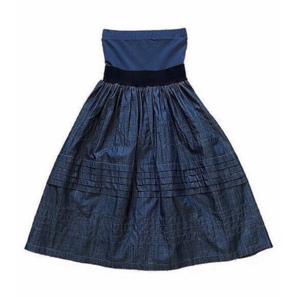 Theory Eden Greece Strapless Dress XS - Picture 4 of 9